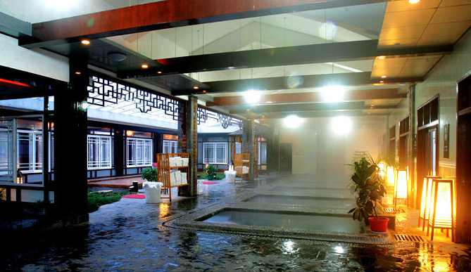 【【当天可订,免预约】张家界江垭温泉双人门